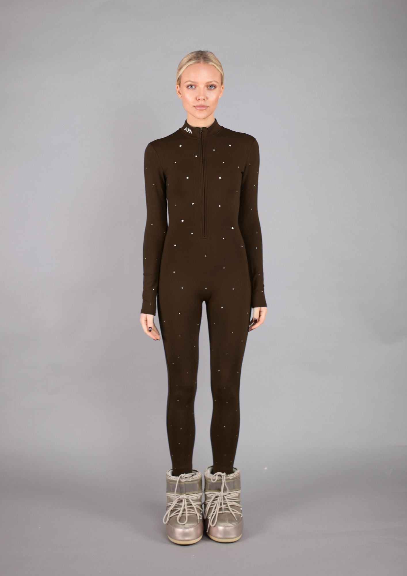 Signature rhinestones cacao