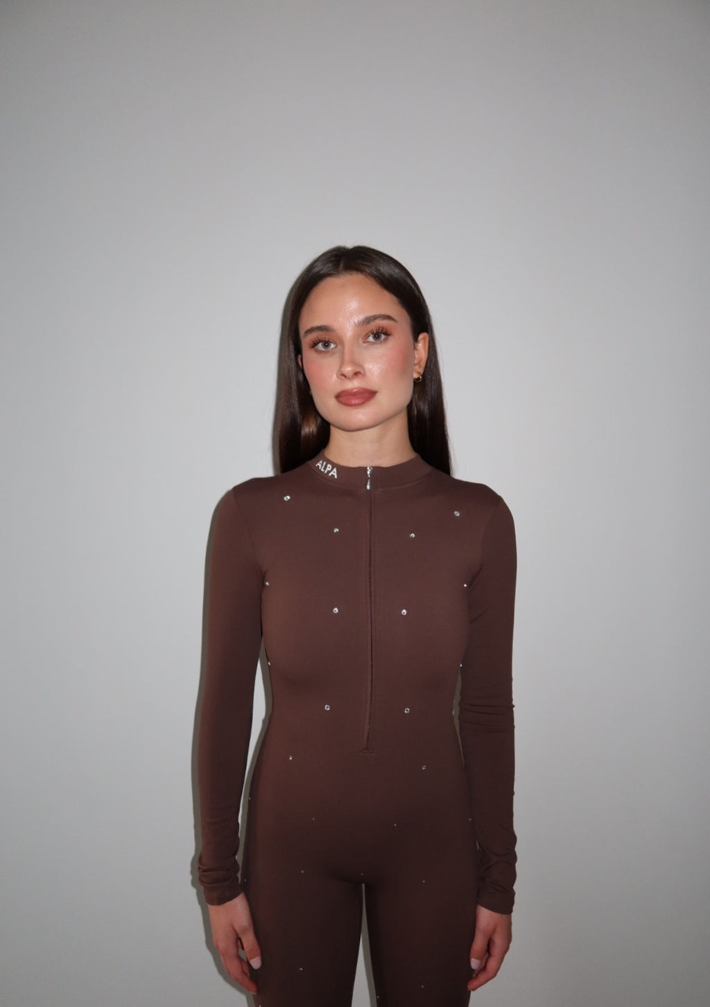 Signature rhinestones cacao