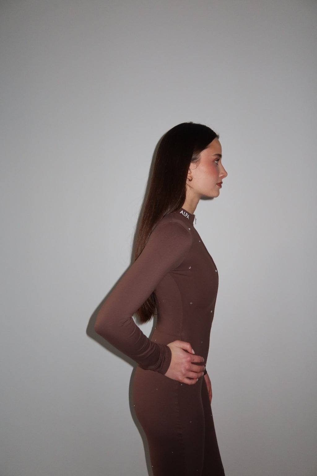 Signature rhinestones cacao