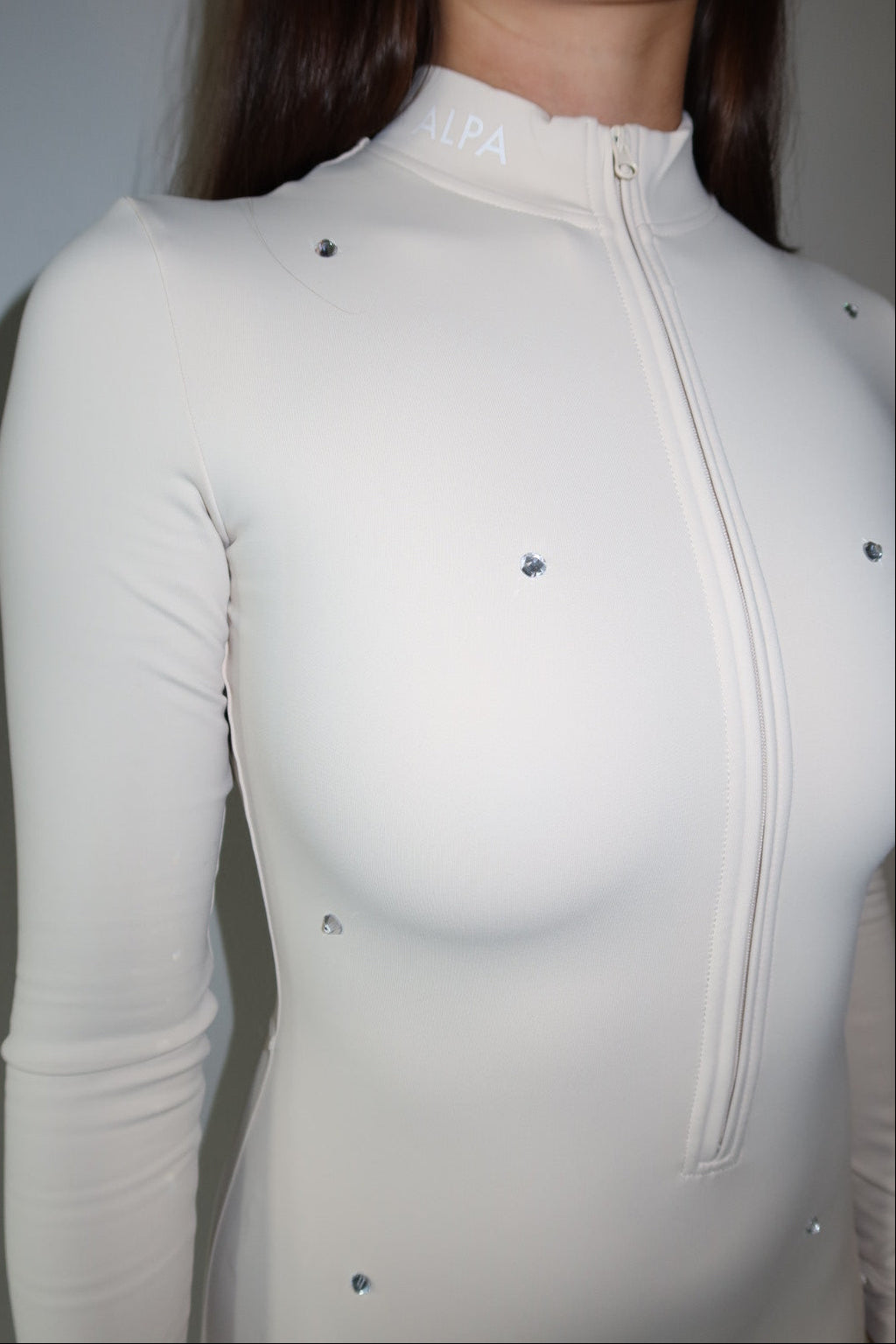 Grande rhinestones ivory