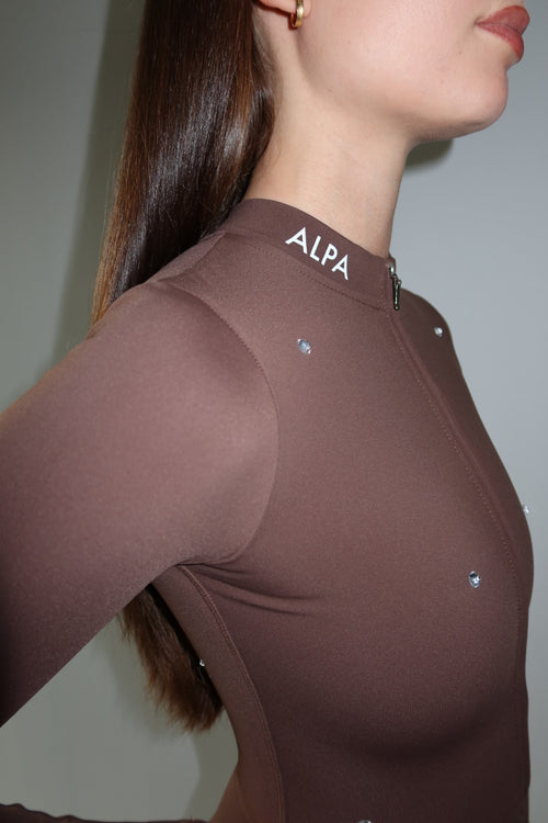 Grande rhinestones cacao